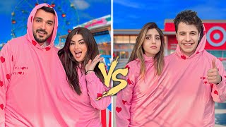 عشنا بكنزة واحدة ليوم كامل 👚👕