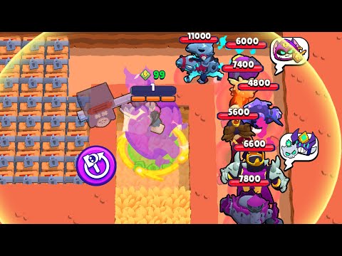 1 HP, 99 POWERS HYPERCHARGE DELETES ALL SCARY TALES BRAWLERS 💥 Brawl Stars 2024 Funny Moments ep1547