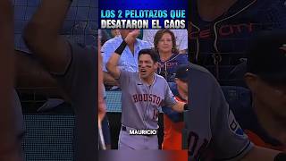 Se Fueron a Los Golpes😱🔥⚾️ #youtubeshorts #mlb #shortvideo #sports #shorts #mlbb #baseball #deporte