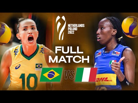 Italy 🇮🇹 vs. Brazil 🇧🇷 - Semi Final | Women