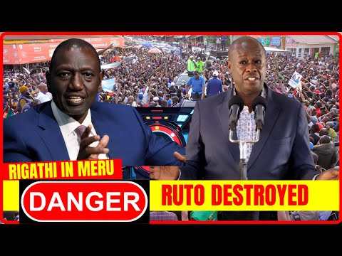 🚨 RUTO'S PRESIDENCY SHAKES! Gachagua's MERU STORM Ignites ONE TERM! War Cry Across Mt Kenya