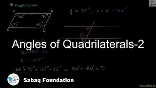 Angles of Quadrilaterals-2