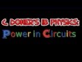 Power and Circuit Analysis Concepts