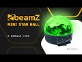 BeamZ Mini Star Disco Ball with Remote Control