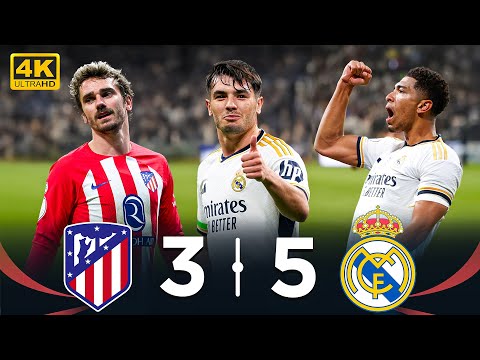 مباراة الديربي الأعظم 💥 ريال مدريد واتلتيكو مدريد ● جودة 4K عالية