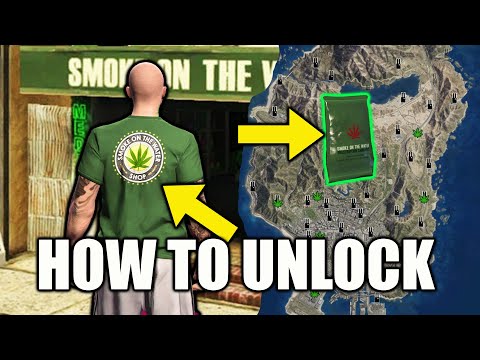 How to Unlock the Smoke On Water RARE Shirt in GTA Online (Weed Bag Collectibles Guide)