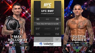 UFC 318 : ჰოლოუეი VS პორიე