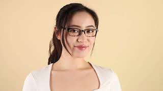 Kate Spade Laurel W4A Gradient Black Tortoise Eyeglasses