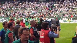 Santiago García Verabschiedung im Weserstadion // Werder Bremen