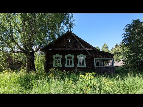 Погибающий деревенский дом. Это всё брошено хозяевами