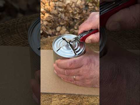 Genius Life Hack: DIY Mini Stove in 5 Minutes! #survival #camping ca#lifehacks