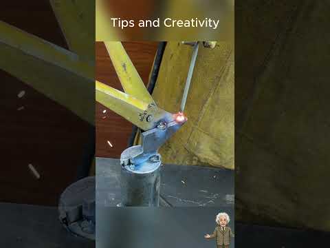 Even NASA professors don't know this! Attach scissors to a drill and see what happens.