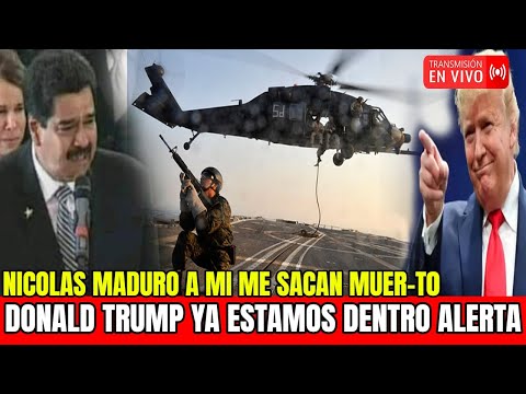 NICOLAS MADURO PRENDE LAS ALARMAS 🔴 HELICÓPTERO DE GUE-RR4 DE  EE.UU ENTRO A VENEZUELA DONALD TRUMP🔴