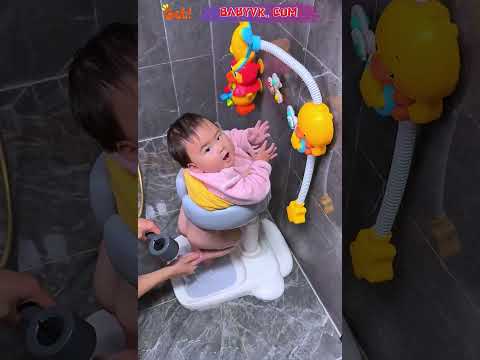 Adjustable Baby Bath Support Stand – Safer Bath Time Without Slipping #BabyBath