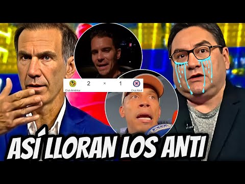 ¡CALLADÓN HISTÓRICO! EL AMÉRICA REMONTA Y HACE LLORAR A LOS ANTI EN PLENA TRANSMISIÓN | AMÉRICA HOY