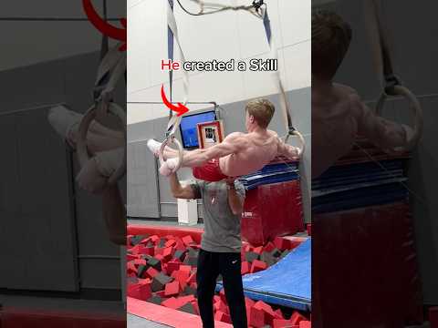 The Most Impossible Rings Skill 🤯 #gymnastics #calisthenics #rings #strength #ironcross #Olympics