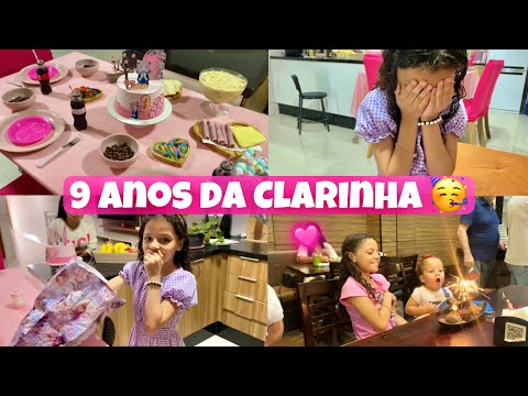 ANIVERSÁRIO DA CLARINHA - CAFÉ DA MANHÃ ESPECIAL E MUITAS SURPRESAS -