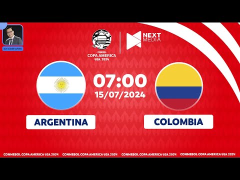TRỰC TIẾP CHUNG KẾT: ARGENTINA - COLOMBIA | Điệu nhảy cuối của Messi | Copa America 2024