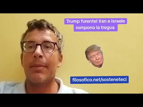 DIEGO FUSARO: Trump furente! Iran e Israele rompono la tregua