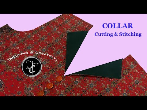 collar cutting collar cutting and stitching #collarcutting #collarneckcuttingandstitching