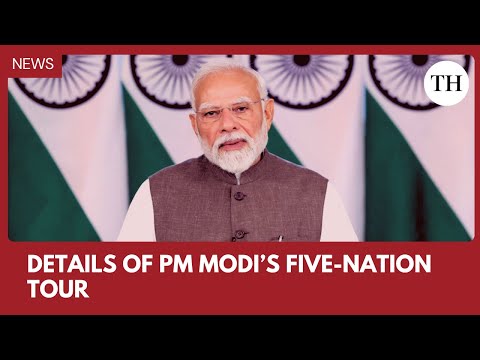 YouTube video thumbnail:  Block Ads PM Modi to Embark on a Five-Nation Tour From July 2.