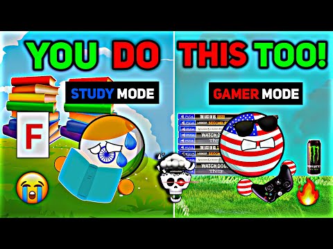 Every Type of STUDENT on WEEKENDS 💀 | India & USA Brought Out the Chappal 😂🔥 #Countryballs