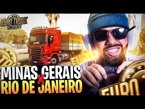 VIREI CAMINHONEIRO POR 1 DIA NO BRASIL 🇧🇷 SCANIA R440 PRESSÃO 🚀 - ETS 2 1.49 MODS BR