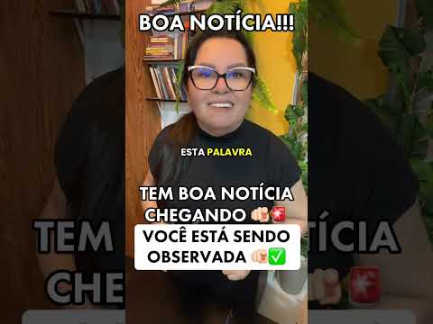 Tem boa notícia chegando 📣😁✅