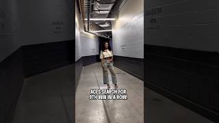 Las Vegas Aces pregame arrival