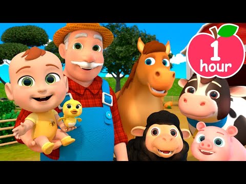 Old MacDonald Had a Farm | Newborn Baby Songs & Nursery Rhymes \ abc kids zone