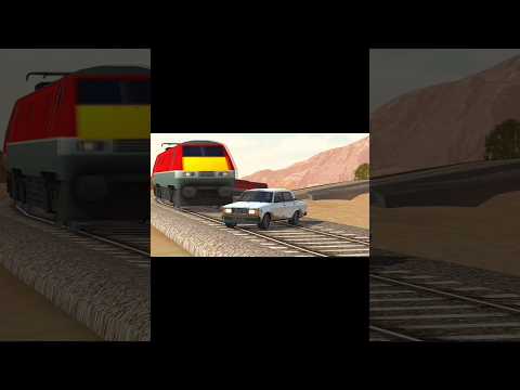 Поезд VS Жига, новый тренд #cpm #carparkingmultiplayer #карпаркинг #shorts #capcut