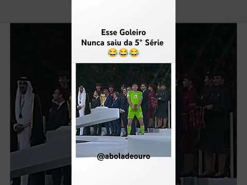 Esse goleiro da Argentina kkkk #futebol #brasil #futebolbrasileiro