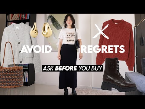 Avoid REGRET Clothing Purchases (Ask These Questions Before You Buy)