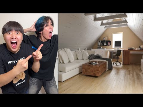 半壊させたガミックスの家400万円でリホームしてみたドッキリ【感動】