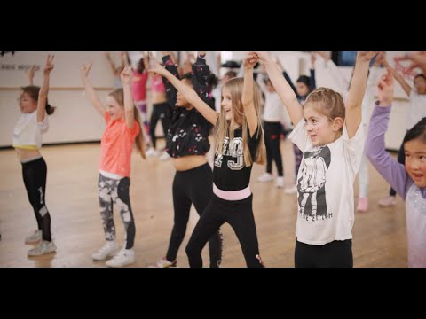 Dance demonstration by little Alina