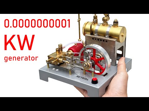 I make The World's Smallest generator 0.0000000001 KW