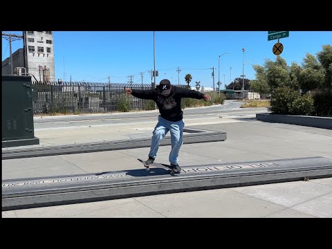 Skating The Most LA spot in SF