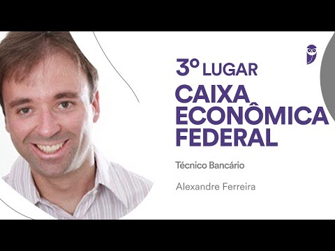 CAIXA: Conheça Alexandre Ferreira, aprovado em 3º lugar para Técnico Bancário