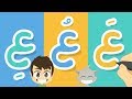 Learning Arabic Letter 'Ain'