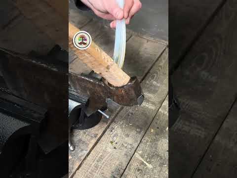 Unbelievable! A Hot Glue Trick with an Axe!