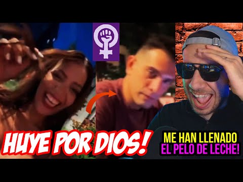 FEMINISTA SE ACUESTA CON OTROS HOMBRES DELANTE DE SU PAGAFANTAS y se LLEVA LECHE EN EL PELO! DIOS!