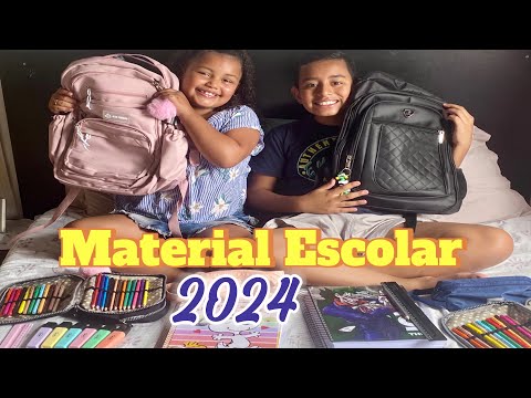 MOSTRANDO NOSSOS MATERIAIS 2024 | LÍVIA E KAIQUE