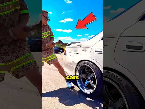 It's really genious that he's destroying his cars on purpose 😱😱
