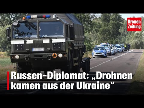 Russen-Diplomat: „Drohnen kamen aus der Ukraine“ | krone.tv NEWS