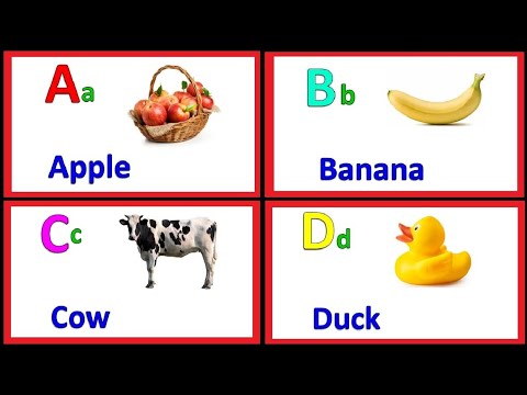 A for Apple | Spelling A To Z| A To Z| Spelling | ABCD | English Alphabet | #alphabets | #abcd