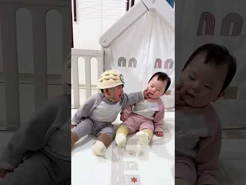 cute baby twin ๐๐ #shorts #shortfeed #shortvideo #cute #baby