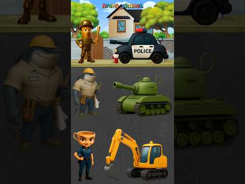 Manakah mobil petugas anomali yang benar⁉️part 3 #shorts #funny #viral #brainrot
