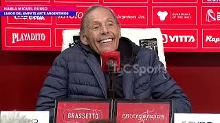 MIGUEL ÁNGEL RUSSO EN CONFERENCIA: EMOCIÓN POR VOLVER A LA BOMBONERA, RISAS Y MÁS
