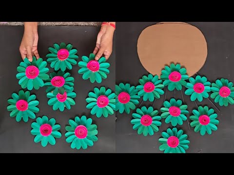 Superb Room decor craft ideas _ DIY Paper craft wall hanging _ Home Decoration craft