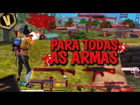 PARA TODAS AS ARMAS E TODOS OS CELULARES! a MELHOR SENSIBILIDADE do FREE FIRE em 2024